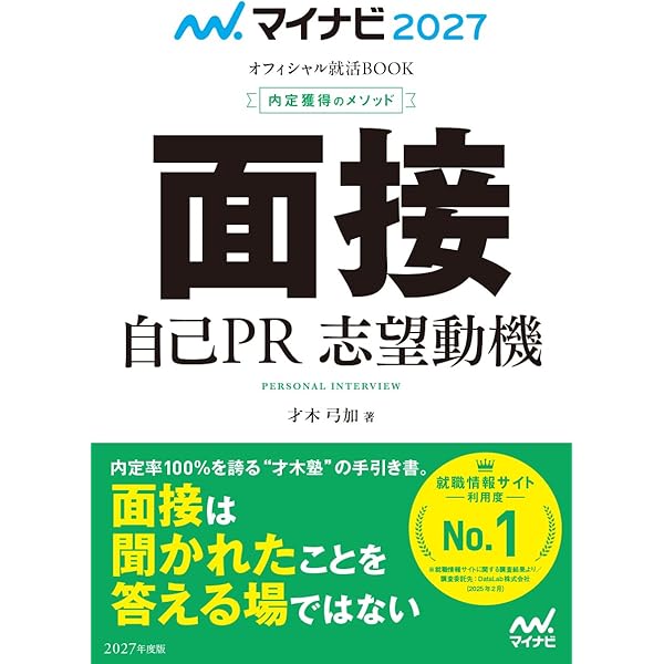 マイナビ2027 オフィシャル就活BOOK 内定獲得のメソッド エントリー